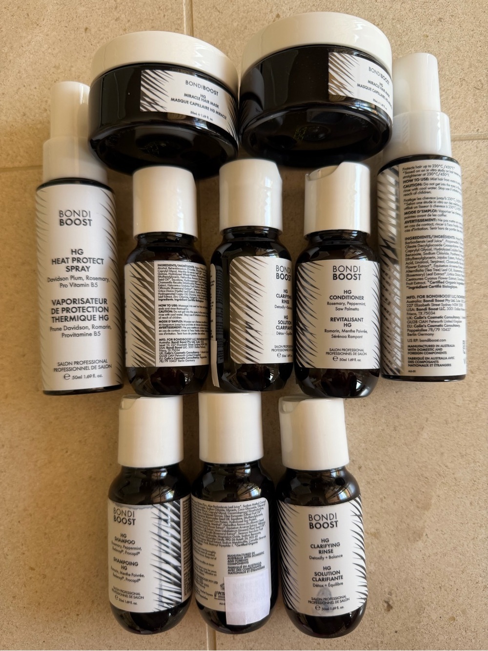 BondiBoost hair care bundle